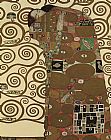 Gustav Klimt The Fulfillment (detail I) painting